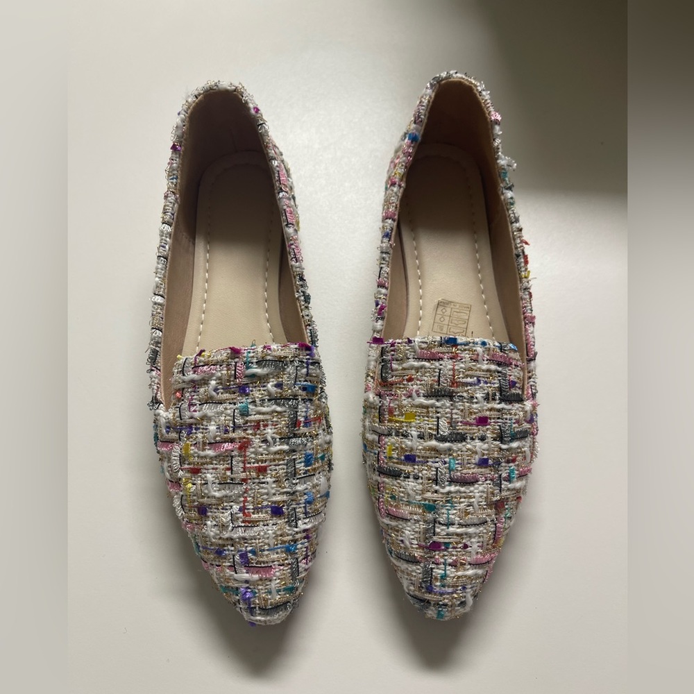 Colorful flats